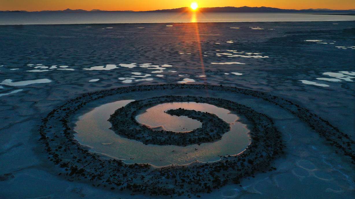 The sun sets on the Spiral Jetty on the Great Salt Lake on March 16. Utah Gov. Spencer Cox nominated Brian Steed to serve as Utah's first-ever Great Salt Lake commissioner last week. The sun sets on the Spiral Jetty on the Great Salt Lake on March 16. Utah Gov. Spencer Cox nominated Brian Steed to serve as Utah's first-ever Great Salt Lake commissioner last week. (Jeffrey D. Allred, Deseret News)